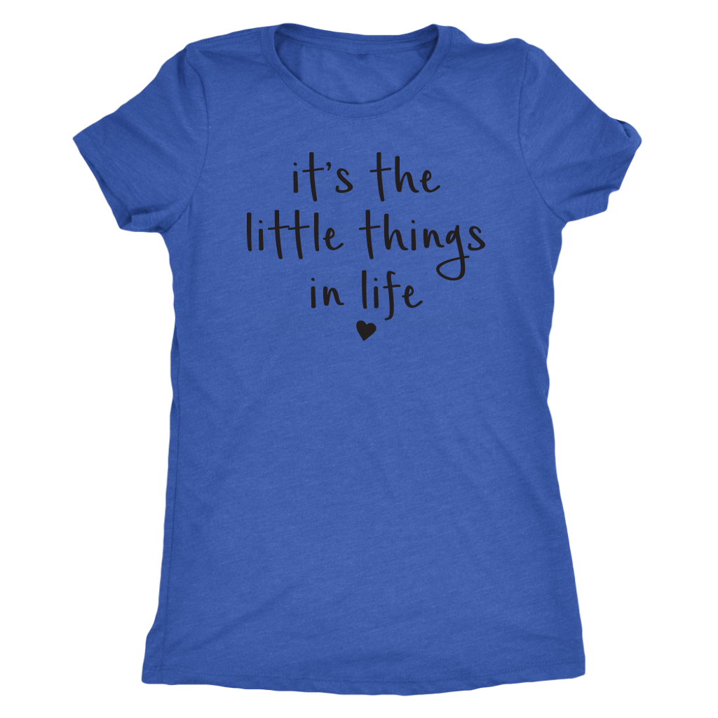 It's the Little Things in Life - Baby Pregnancy Mommy - T-shirt