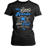 Their Little Hands And Feet (blue)
