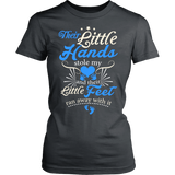 Their Little Hands And Feet (blue)
