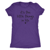 Mommy & Baby Set - It's the Little Things Mom Shirt