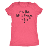 Mommy & Baby Set - It's the Little Things Mom Shirt